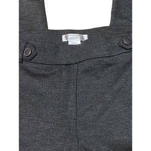 89th + Madison Women's Black Rayon Blend Ankle Pants Comfort Waist Stretchy M/M